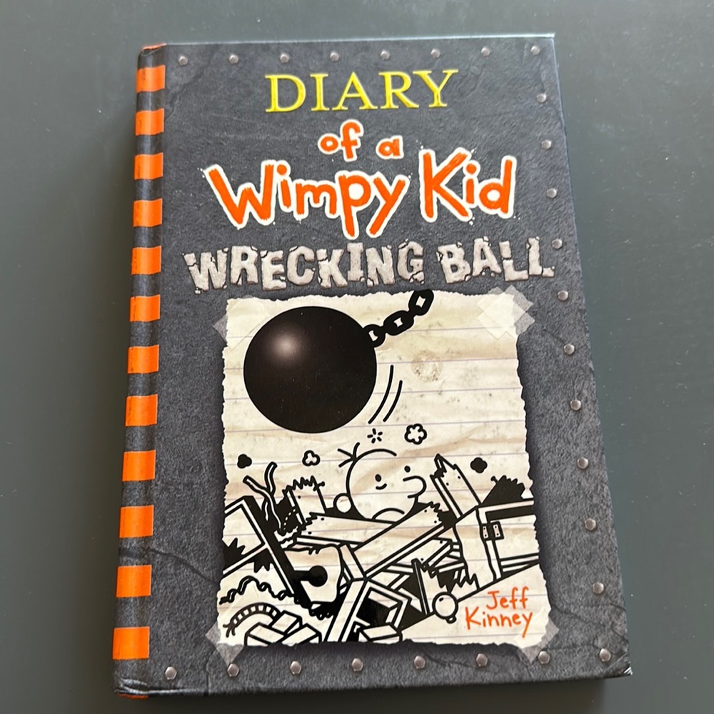 Diary of a Wimpy Kid Wrecking Ball Jeff Kinney New Hardbound Book